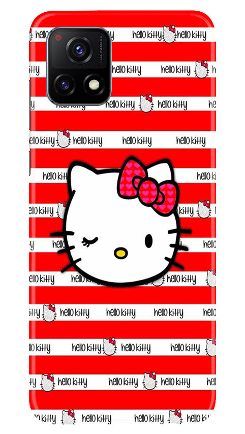 Hello Kitty Mobile Back Case for Vivo Y52s 5G (Design - 323)