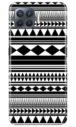 Black white Pattern Case for Oppo A93