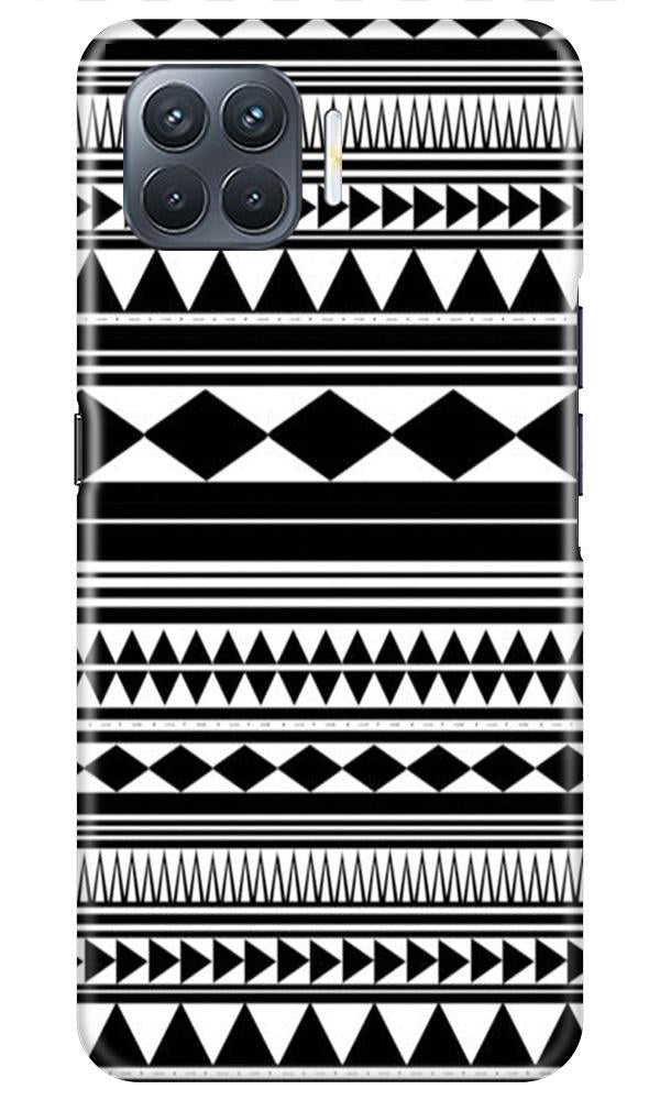Black white Pattern Case for Oppo A93