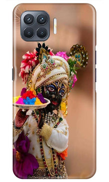 Lord Krishna2 Mobile Back Case for Oppo A93 (Design - 17)