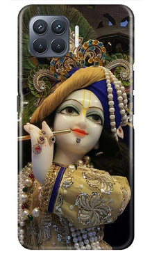 Lord Krishna3 Mobile Back Case for Oppo A93 (Design - 18)