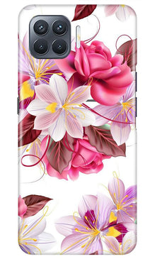 Beautiful flowers Mobile Back Case for Oppo A93 (Design - 23)