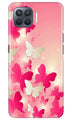 White Pick Butterflies Case for Oppo A93