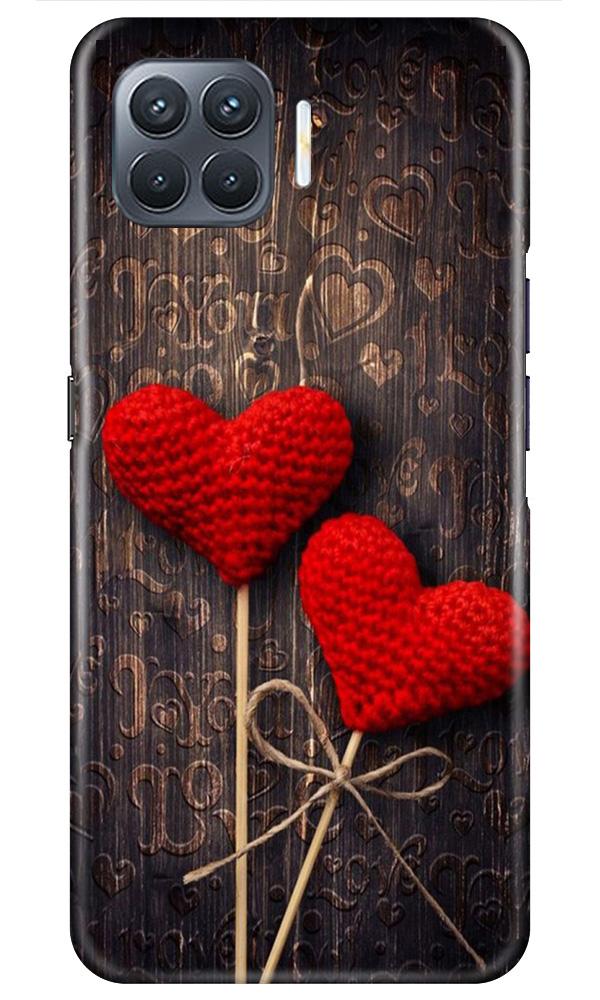 Red Hearts Case for Oppo A93