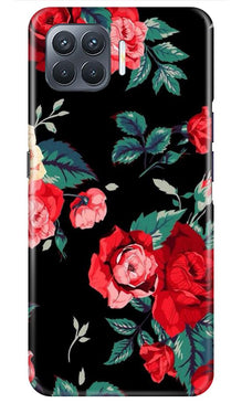 Red Rose2 Mobile Back Case for Oppo A93 (Design - 81)
