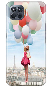 Girl with Baloon Mobile Back Case for Oppo A93 (Design - 84)