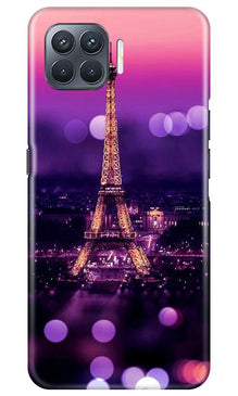 Eiffel Tower Mobile Back Case for Oppo A93 (Design - 86)