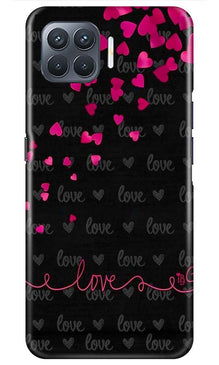 Love in Air Mobile Back Case for Oppo A93 (Design - 89)