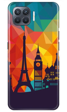 Eiffel Tower2 Mobile Back Case for Oppo A93 (Design - 91)