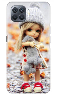 Cute Doll Mobile Back Case for Oppo A93 (Design - 93)