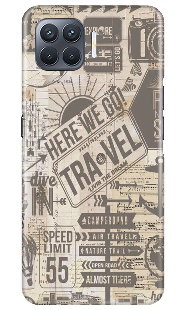 Travel Case for Oppo A93  (Design - 104)