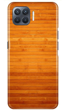 Wooden Look Mobile Back Case for Oppo A93  (Design - 111)