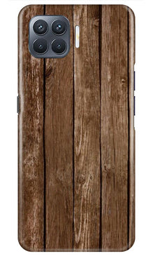 Wooden Look Mobile Back Case for Oppo A93  (Design - 112)