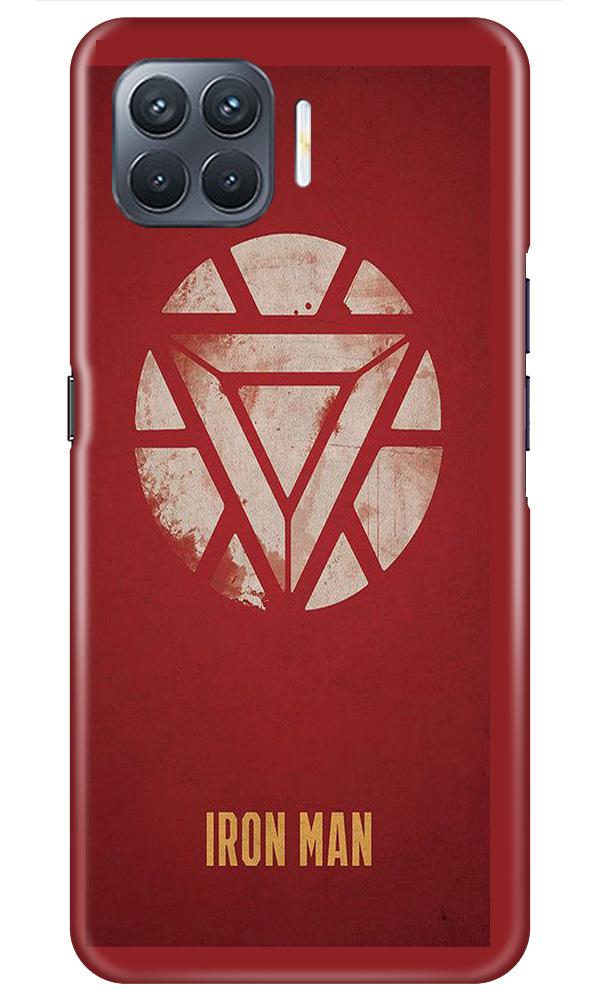 Iron Man Superhero Case for Oppo A93  (Design - 115)
