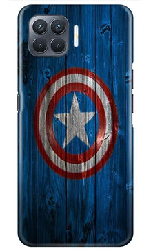 Captain America Superhero Mobile Back Case for Oppo A93  (Design - 118)