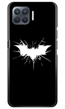 Batman Superhero Mobile Back Case for Oppo A93  (Design - 119)