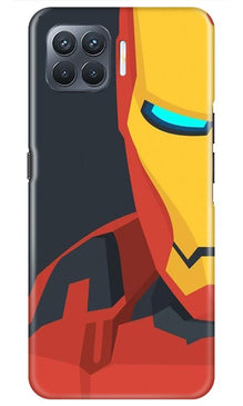 Iron Man Superhero Mobile Back Case for Oppo A93  (Design - 120)
