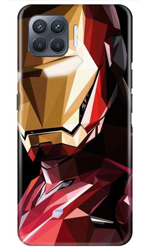 Iron Man Superhero Mobile Back Case for Oppo A93  (Design - 122)