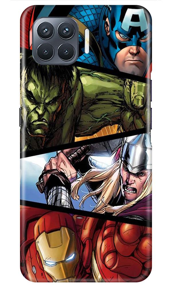 Avengers Superhero Case for Oppo A93(Design - 124)