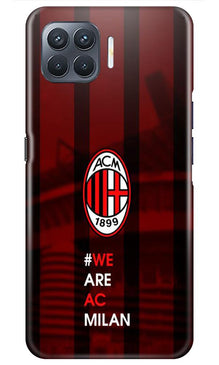 AC Milan Mobile Back Case for Oppo A93  (Design - 155)