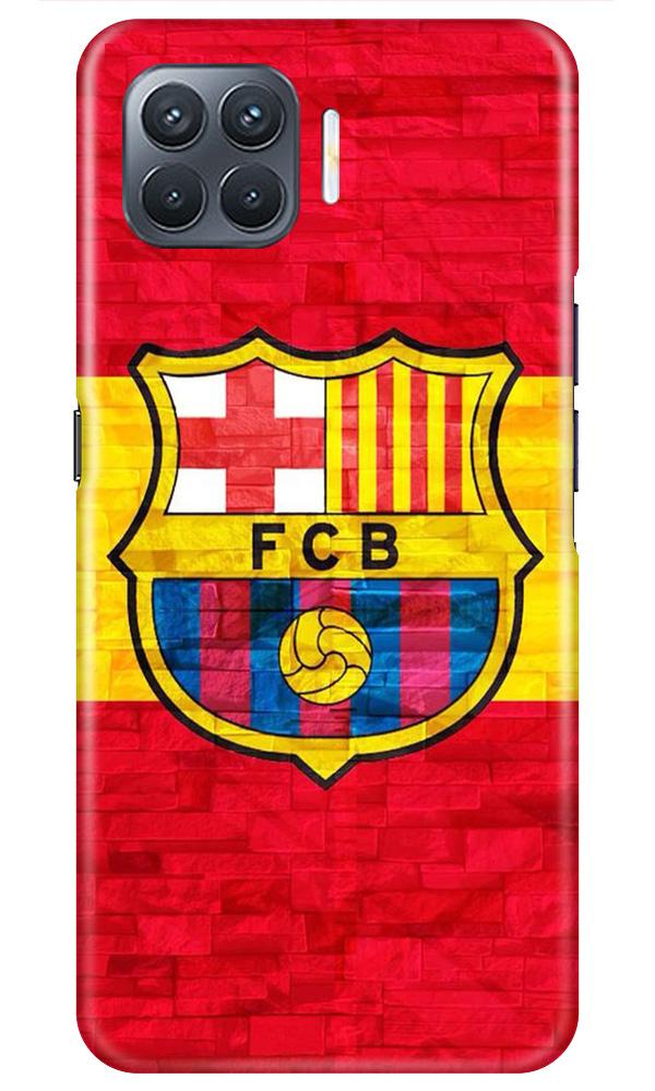 FCB Football Case for Oppo A93  (Design - 174)