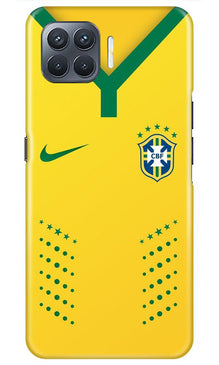 Brazil Mobile Back Case for Oppo A93  (Design - 176)