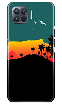 Sky Trees Mobile Back Case for Oppo A93 (Design - 191)