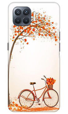 Bicycle Mobile Back Case for Oppo A93 (Design - 192)