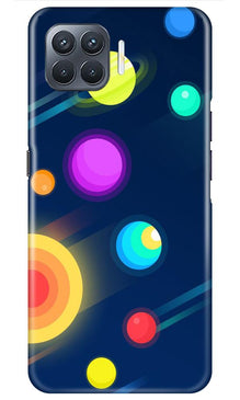 Solar Planet Mobile Back Case for Oppo A93 (Design - 197)