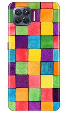 Colorful Square Mobile Back Case for Oppo A93 (Design - 218)