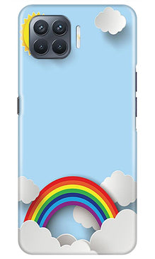 Rainbow Mobile Back Case for Oppo A93 (Design - 225)