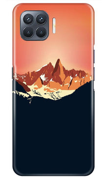 Mountains Mobile Back Case for Oppo A93 (Design - 227)