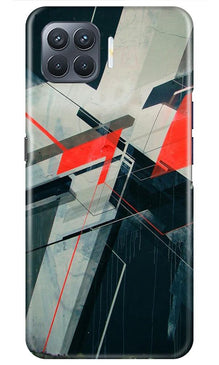 Modern Art Mobile Back Case for Oppo A93 (Design - 231)