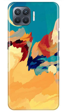 Modern Art Mobile Back Case for Oppo A93 (Design - 236)
