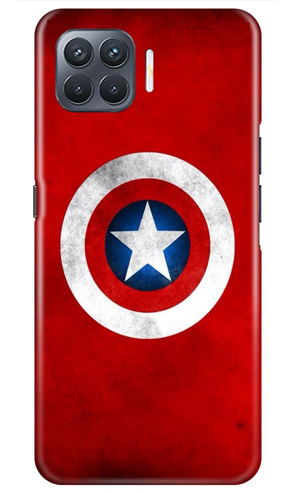 Captain America Case for Oppo A93 (Design No. 249)
