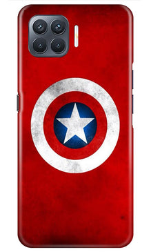 Captain America Mobile Back Case for Oppo A93 (Design - 249)