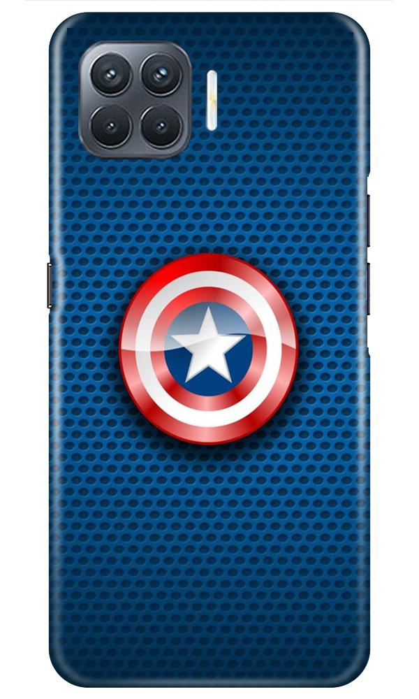 Captain America Shield Case for Oppo A93 (Design No. 253)