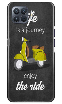 Life is a Journey Mobile Back Case for Oppo A93 (Design - 261)