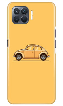 Vintage Car Mobile Back Case for Oppo A93 (Design - 262)