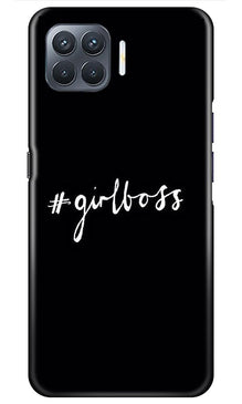 #GirlBoss Mobile Back Case for Oppo A93 (Design - 266)