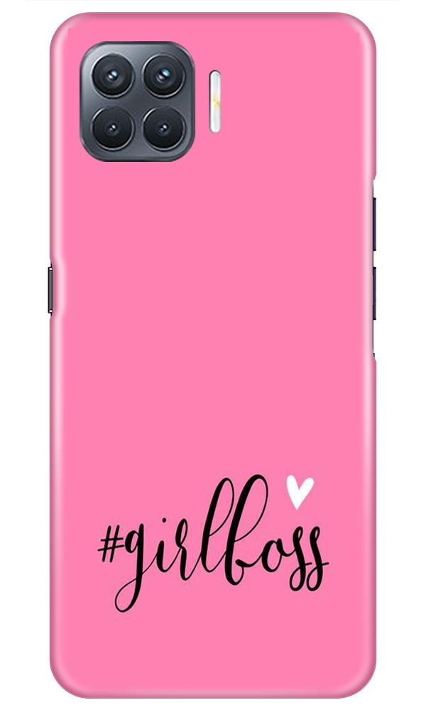Girl Boss Pink Case for Oppo A93 (Design No. 269)