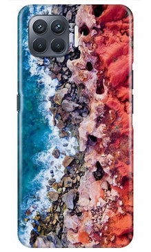 Sea Shore Mobile Back Case for Oppo A93 (Design - 273)