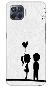 Cute Kid Couple Mobile Back Case for Oppo A93 (Design - 283)