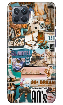 Vintage Design Case for Oppo A93 (Design No. 284)