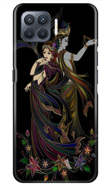 Radha Krishna Mobile Back Case for Oppo A93 (Design - 290)