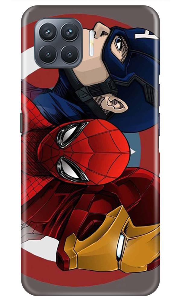 Superhero Mobile Back Case for Oppo A93 (Design - 311)