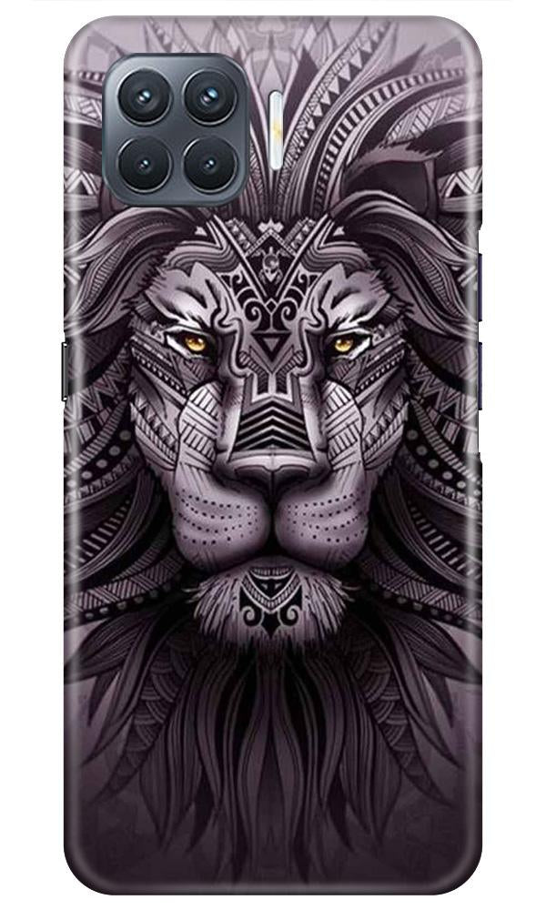 Lion Mobile Back Case for Oppo A93 (Design - 315)