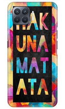 Hakuna Matata Mobile Back Case for Oppo A93 (Design - 323)