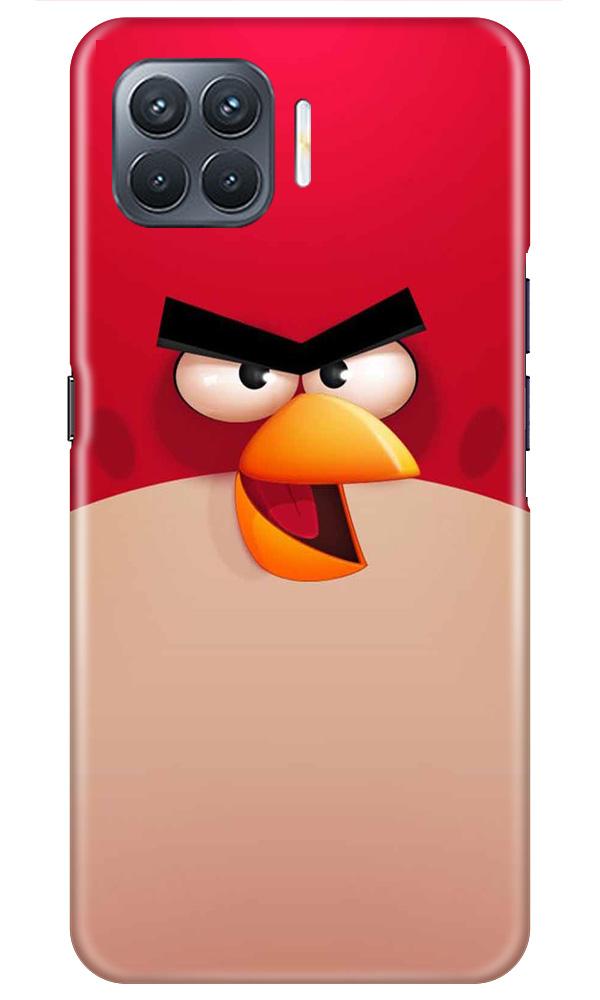 Angry Bird Red Mobile Back Case for Oppo A93 (Design - 325)