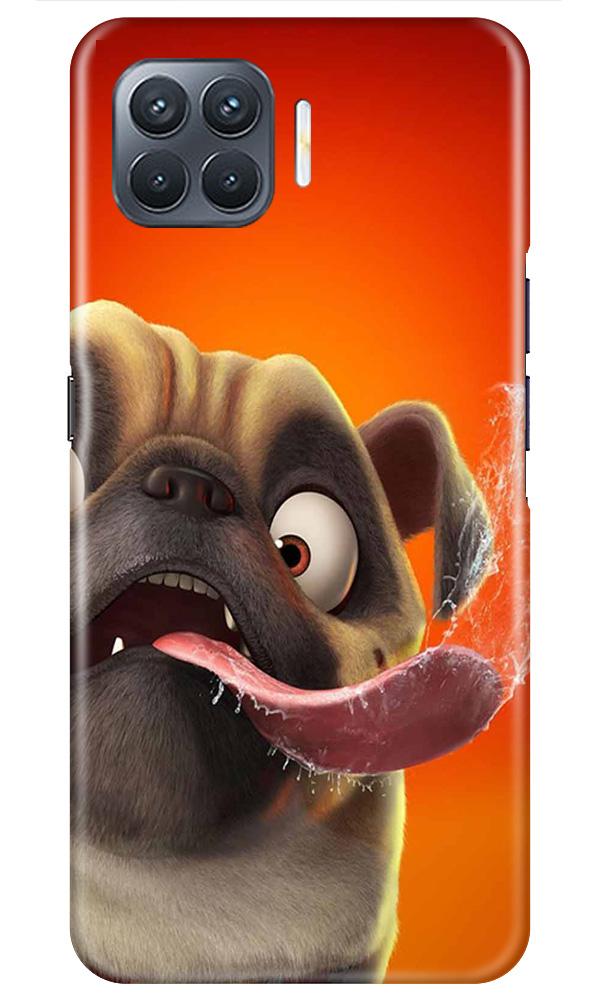 Dog Mobile Back Case for Oppo A93 (Design - 343)